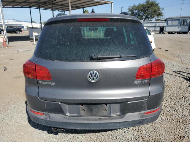 WVGAV7AX1FW594609 - 2015 VOLKSWAGEN TIGUAN S GRAY photo 6