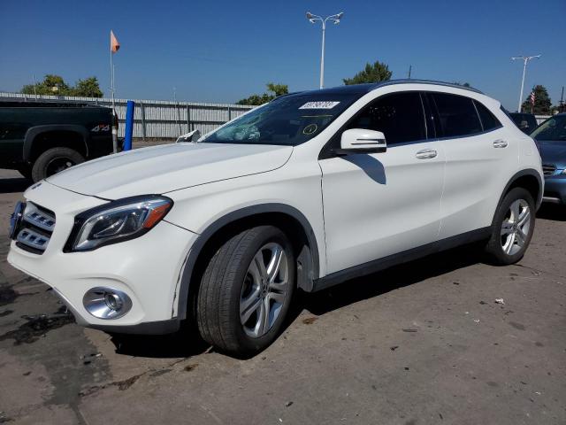 WDCTG4GB5KJ589058 - 2019 MERCEDES-BENZ GLA 250 4MATIC WHITE photo 1