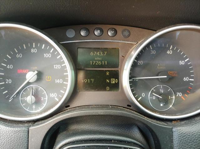 4JGBF71E57A102811 - 2007 MERCEDES-BENZ GL 450 4MATIC BLACK photo 8