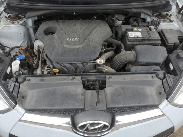 KMHTC6AD5FU223446 - 2015 HYUNDAI VELOSTER GRAY photo 11