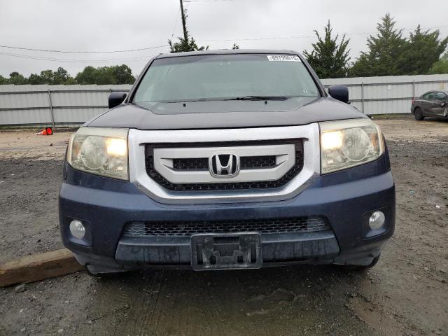 5FNYF4H4XBB089838 - 2011 HONDA PILOT EX BLUE photo 5