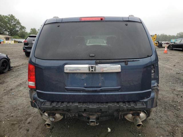 5FNYF4H4XBB089838 - 2011 HONDA PILOT EX BLUE photo 6