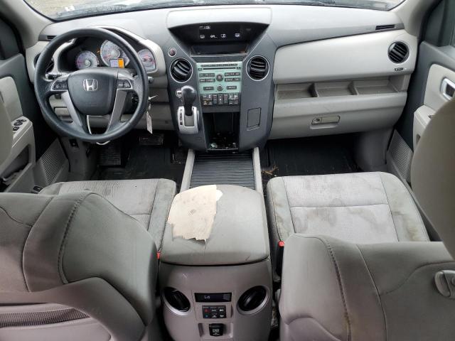 5FNYF4H4XBB089838 - 2011 HONDA PILOT EX BLUE photo 8