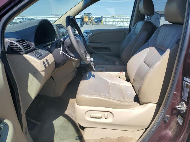 5FNRL3H61AB060624 - 2010 HONDA ODYSSEY EXL MAROON photo 7
