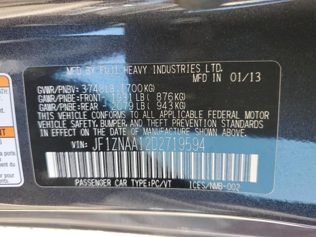 JF1ZNAA12D2719594 - 2013 TOYOTA SCION FR-S 灰色 照片 13