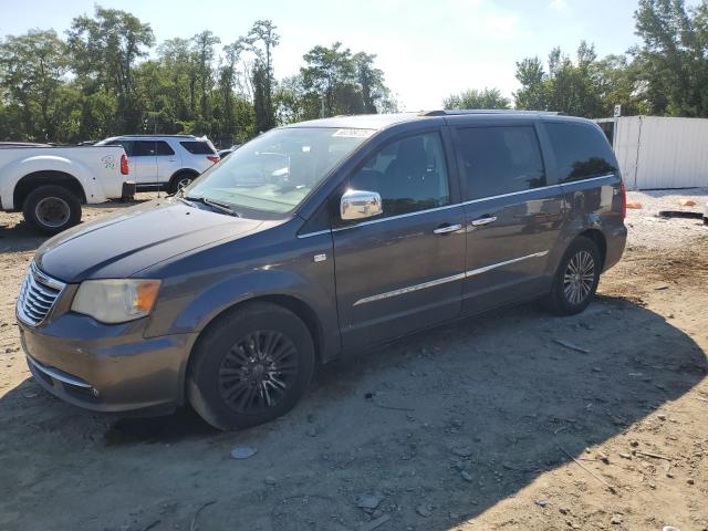 2C4RC1CG0ER279976 - 2014 CHRYSLER TOWN & COU TOURING L GRAY photo 1