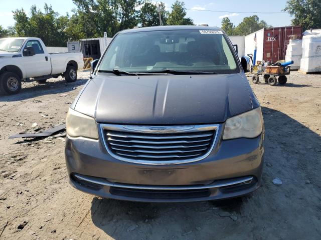2C4RC1CG0ER279976 - 2014 CHRYSLER TOWN & COU TOURING L GRAY photo 5