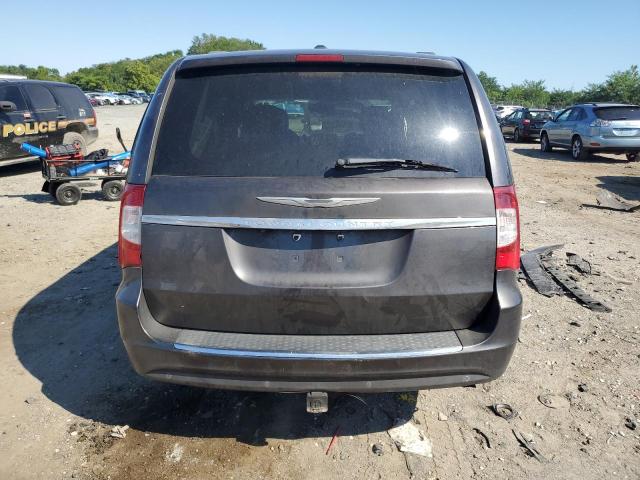 2C4RC1CG0ER279976 - 2014 CHRYSLER TOWN & COU TOURING L GRAY photo 6