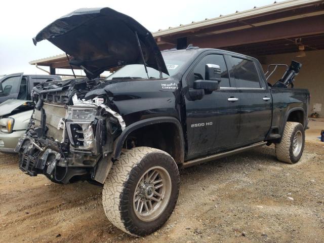 1GC4YREY3NF331625 - 2022 CHEVROLET SILVERADO K2500 HIGH COUNTRY BLACK photo 1