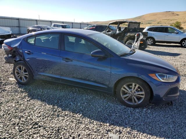 5NPD84LF8HH176617 - 2017 HYUNDAI ELANTRA SE BLUE photo 4