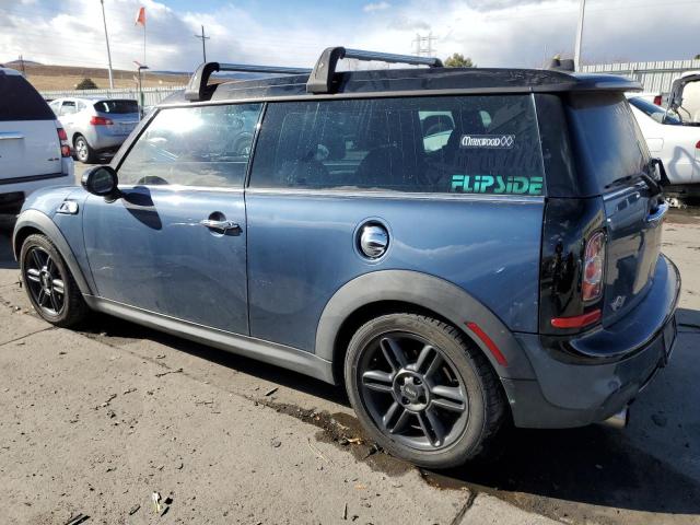 WMWZG3C58BTY30803 - 2011 MINI COOPER S CLUBMAN BLUE photo 2