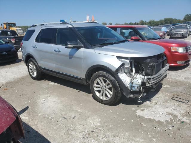 1FM5K8D87FGB92219 - 2015 FORD EXPLORER XLT SILVER photo 4