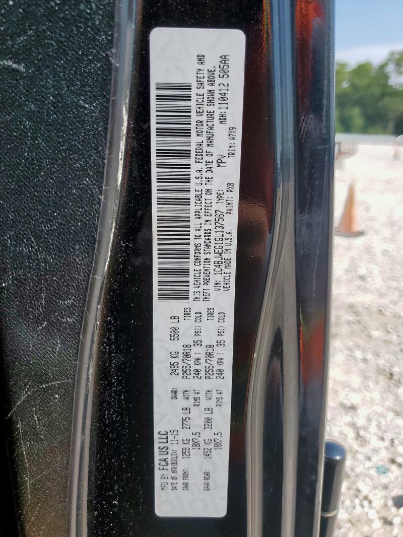 1C4BJWEG1GL137567 - 2016 JEEP WRANGLER U SAHARA 黑色 照片 13