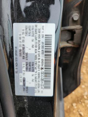 JM1DE1HY9B0131062 - 2011 MAZDA MAZDA2 BLACK photo 13