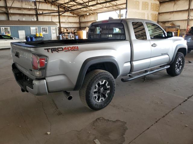 3TYSZ5AN7NT104242 - 2022 TOYOTA TACOMA ACCESS CAB ვერცხლისფერი ფოტო 3