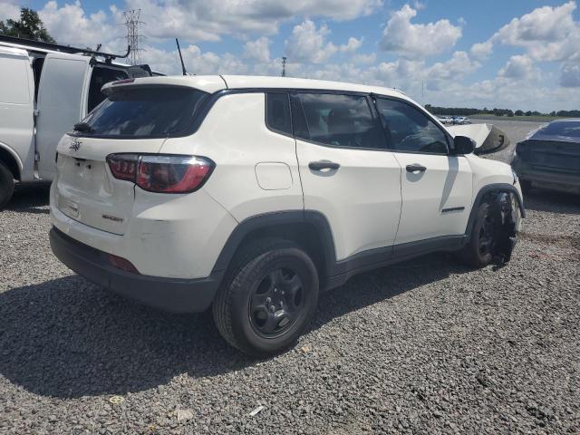3C4NJCAB8JT327657 - 2018 JEEP COMPASS SPORT WHITE photo 3