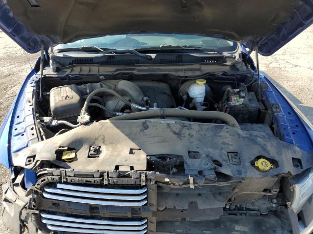 1C6RR6LT7KS627041 - 2019 RAM 1500 CLASS SLT ლურჯი ფოტო 11
