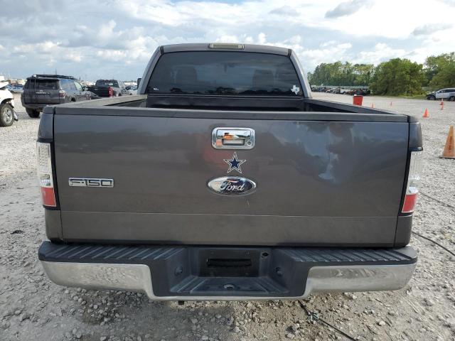 1FTRF12208KE06970 - 2008 FORD F150 GRAY photo 6