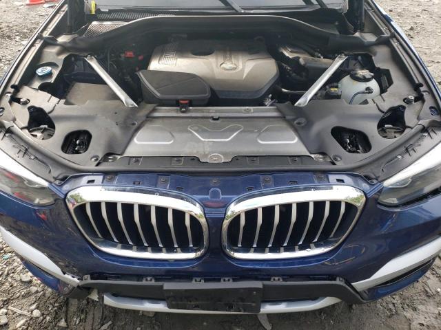 5UXTR9C54JLD72781 - 2018 BMW X3 XDRIVE30I BLUE photo 12
