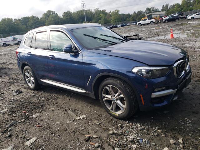 5UXTR9C54JLD72781 - 2018 BMW X3 XDRIVE30I BLUE photo 4