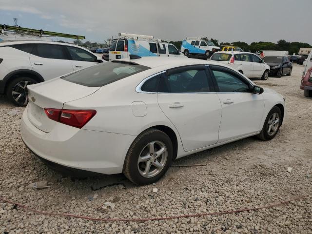 1G1ZB5ST3JF261801 - 2018 CHEVROLET MALIBU LS WHITE photo 3