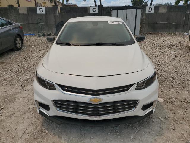 1G1ZB5ST3JF261801 - 2018 CHEVROLET MALIBU LS WHITE photo 5