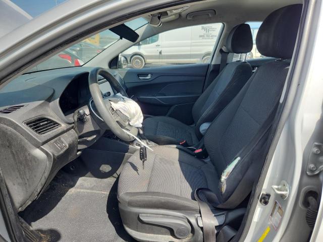 3KPC24A3XKE039695 - 2019 HYUNDAI ACCENT SE ვერცხლისფერი ფოტო 7