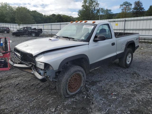 1D7GG36K34S505843 - 2004 DODGE DAKOTA SPORT WHITE photo 1