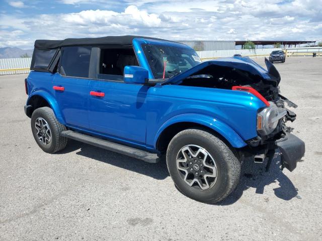 1FMEE5BP0NLA76575 - 2022 FORD BRONCO BASE შავი ფოტო 4