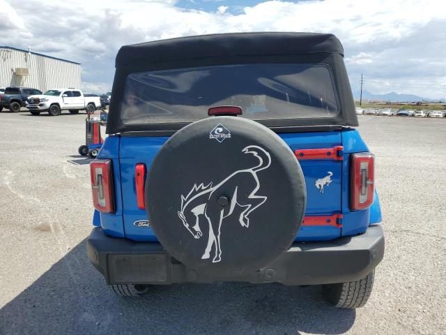 1FMEE5BP0NLA76575 - 2022 FORD BRONCO BASE შავი ფოტო 6