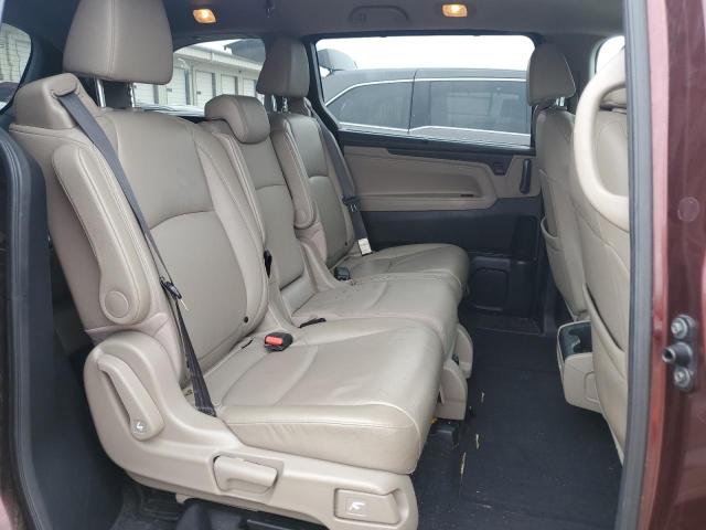 5FNRL6H79JB056878 - 2018 HONDA ODYSSEY EXL მუქწითელი ფოტო 11