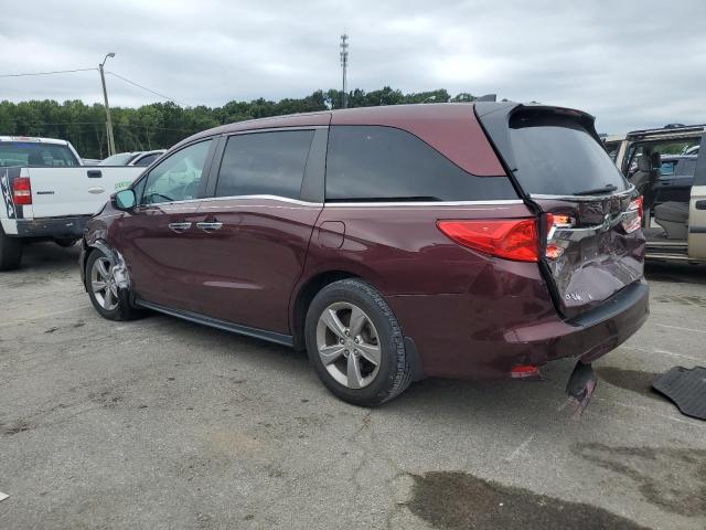 5FNRL6H79JB056878 - 2018 HONDA ODYSSEY EXL მუქწითელი ფოტო 2