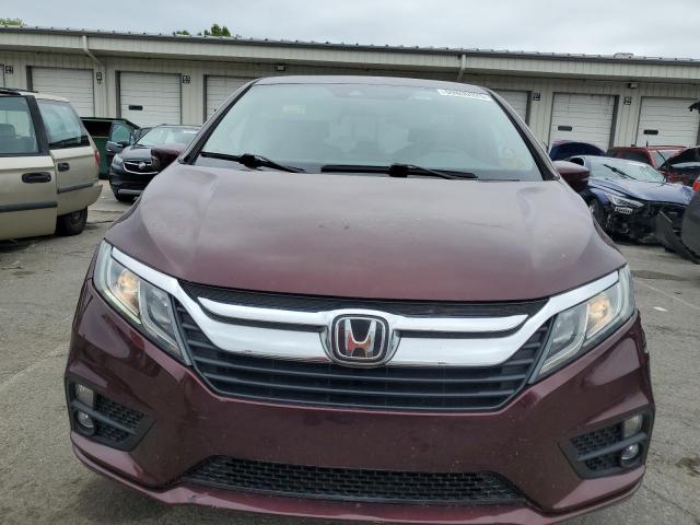 5FNRL6H79JB056878 - 2018 HONDA ODYSSEY EXL მუქწითელი ფოტო 5