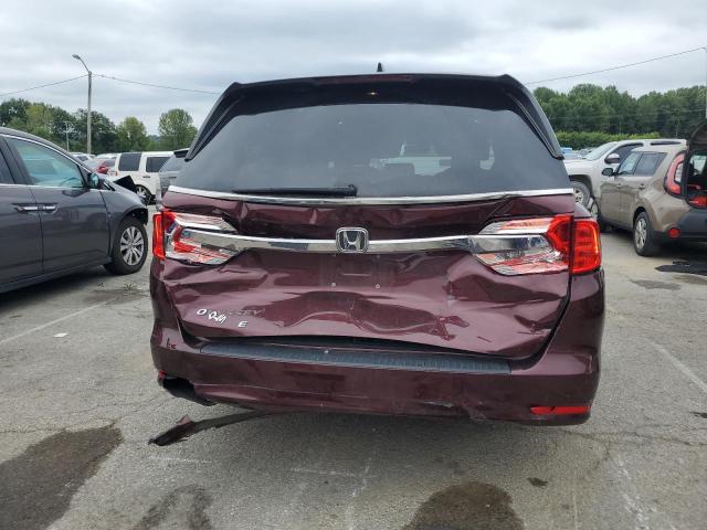 5FNRL6H79JB056878 - 2018 HONDA ODYSSEY EXL მუქწითელი ფოტო 6
