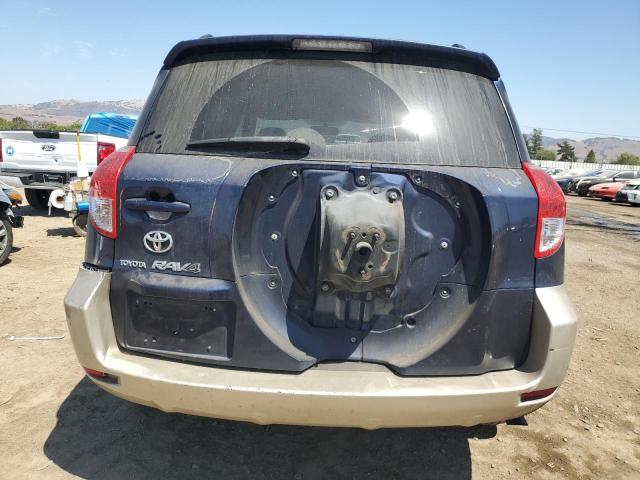 JTMZD33V966010908 - 2006 TOYOTA RAV4 BLUE photo 6