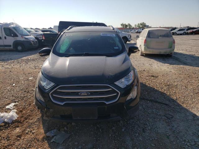 MAJ3P1TEXJC207961 - 2018 FORD ECOSPORT SE BLACK photo 5