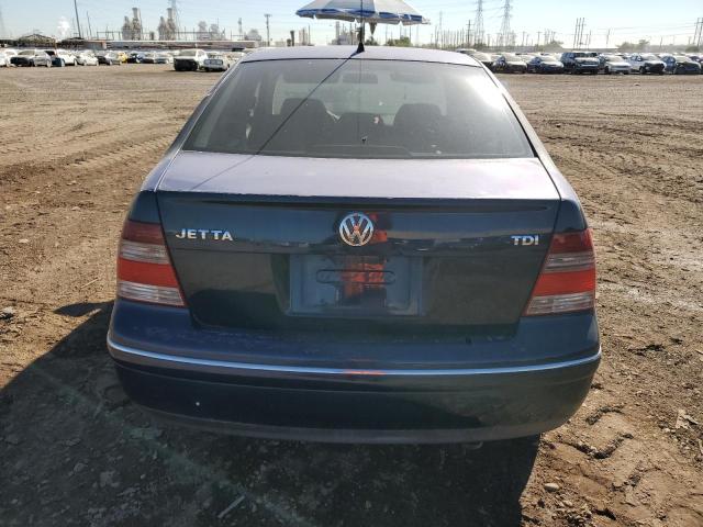 3VWSR69M54M142996 - 2004 VOLKSWAGEN JETTA GLS TDI BLUE photo 6