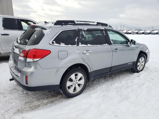 4S4BRDLC6B2441887 - 2011 SUBARU OUTBACK 3.6R LIMITED SILVER photo 3