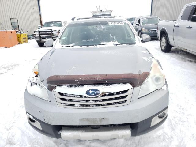 4S4BRDLC6B2441887 - 2011 SUBARU OUTBACK 3.6R LIMITED SILVER photo 5