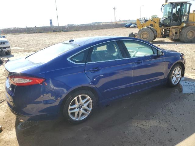 1FA6P0HD4G5113935 - 2016 FORD FUSION SE BLUE photo 3