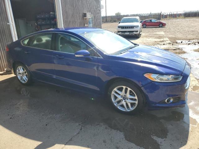 1FA6P0HD4G5113935 - 2016 FORD FUSION SE BLUE photo 4