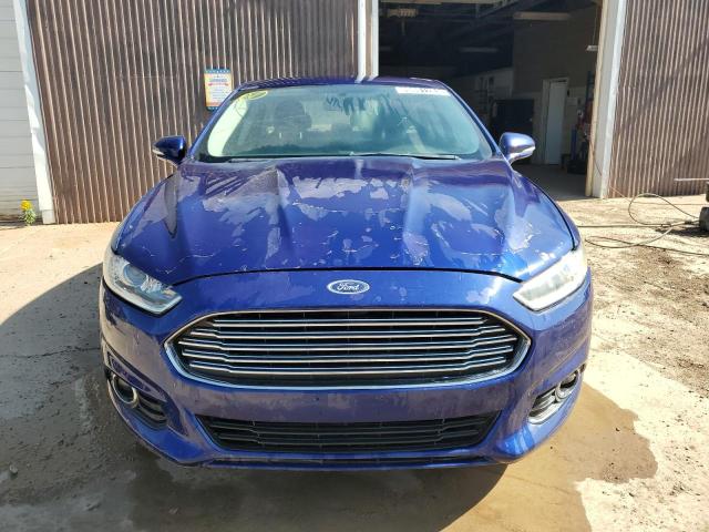 1FA6P0HD4G5113935 - 2016 FORD FUSION SE BLUE photo 5