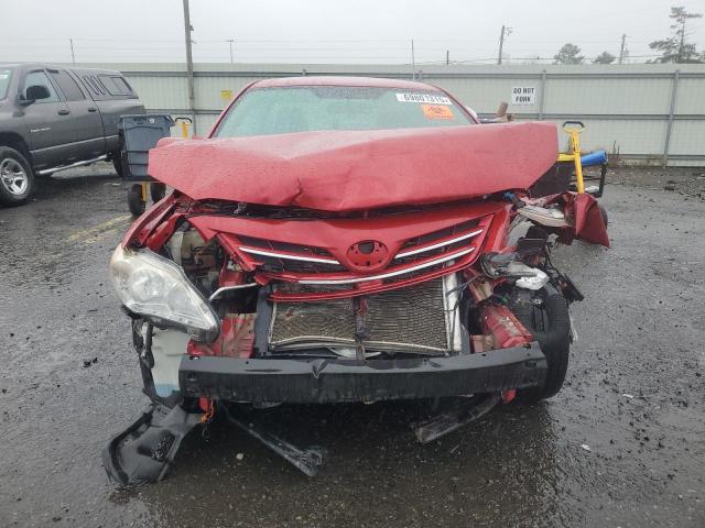 2T1BU4EE9DC119296 - 2013 TOYOTA COROLLA BASE Қызыл фото 5