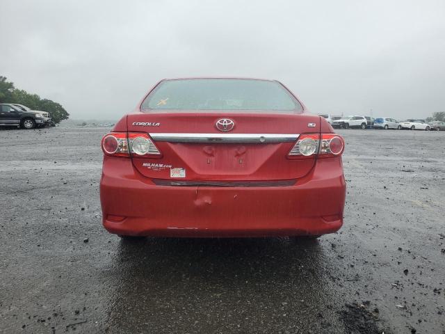 2T1BU4EE9DC119296 - 2013 TOYOTA COROLLA BASE Қызыл фото 6