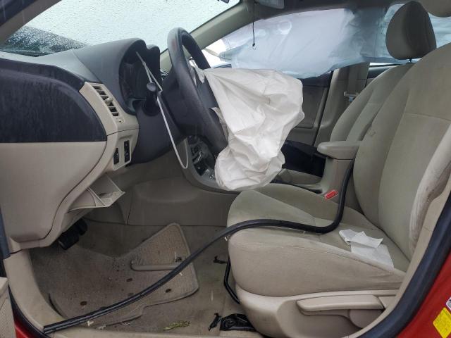 2T1BU4EE9DC119296 - 2013 TOYOTA COROLLA BASE Қызыл фото 7