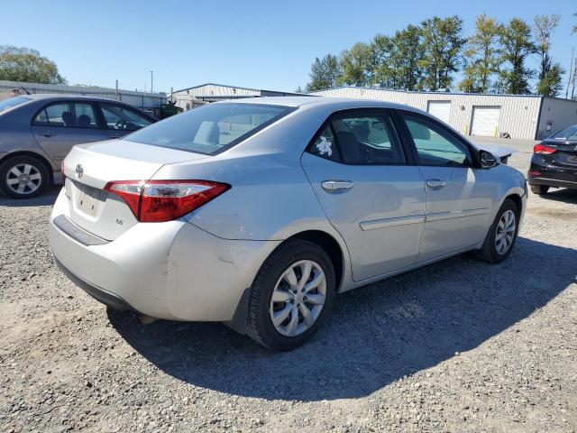 2T1BURHE0GC644566 - 2016 TOYOTA COROLLA L SILVER photo 3