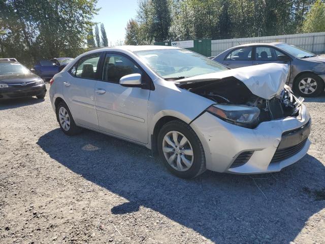 2T1BURHE0GC644566 - 2016 TOYOTA COROLLA L SILVER photo 4