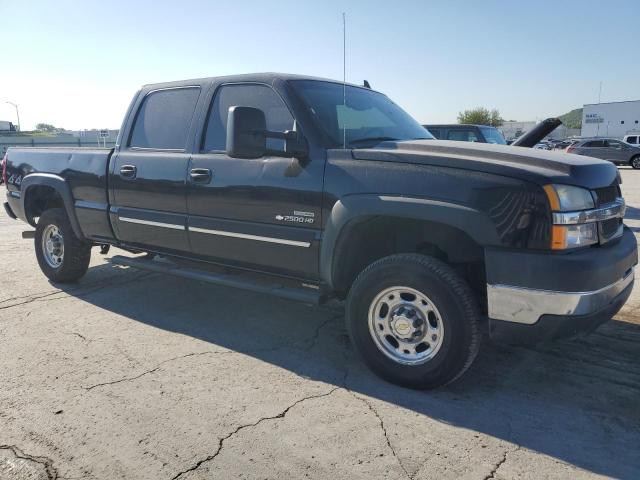 1GCHK23D26F155517 - 2006 CHEVROLET SILVERADO K2500 HEAVY DUTY BLACK photo 4