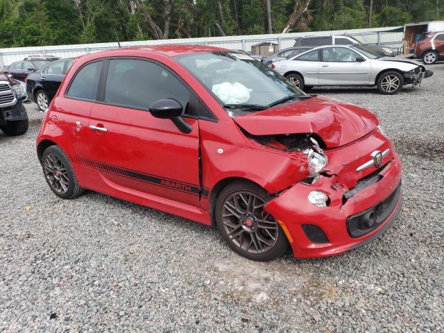 3C3CFFFH2FT597485 - 2015 FIAT 500 ABARTH RED photo 4