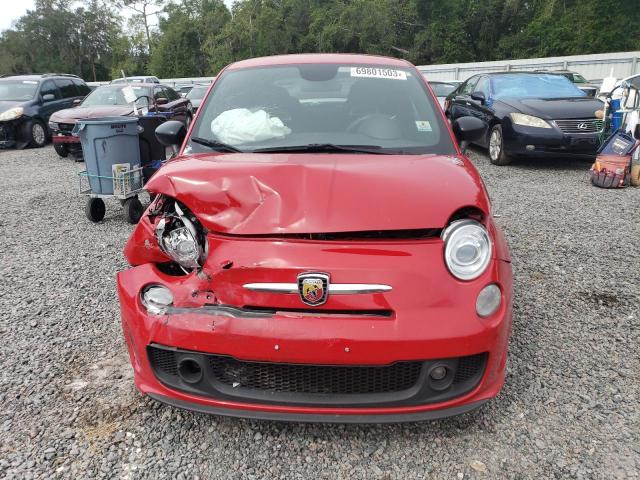 3C3CFFFH2FT597485 - 2015 FIAT 500 ABARTH RED photo 5